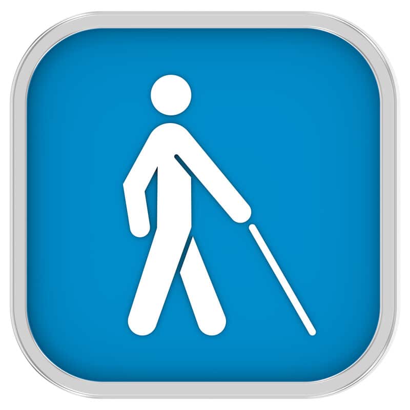 blind access logo