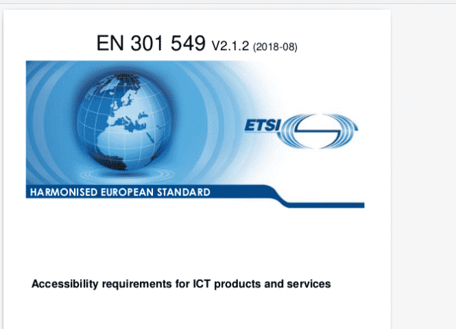 European ADA KIosk Standards